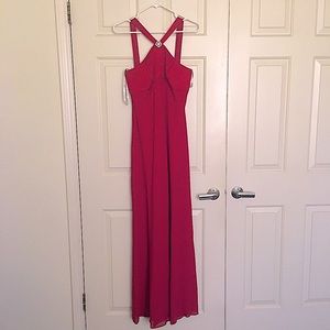 David’s Bridal Satin Gown